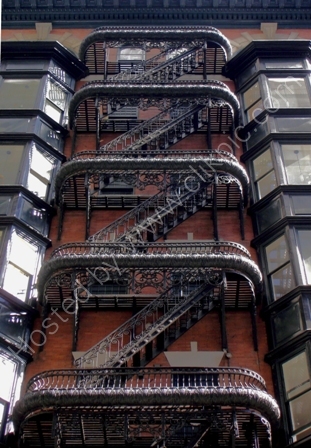The most beautiful fire escape